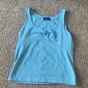Blue tank top